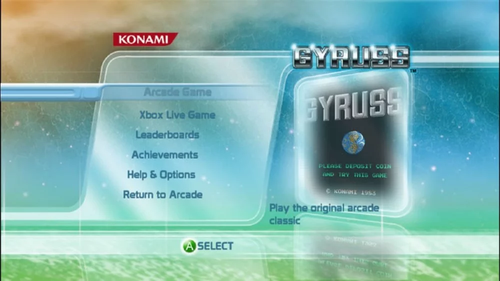 Изображение игры: Gyruss