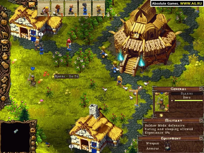 Изображение игры: Cultures 2: The Gates of Asgard