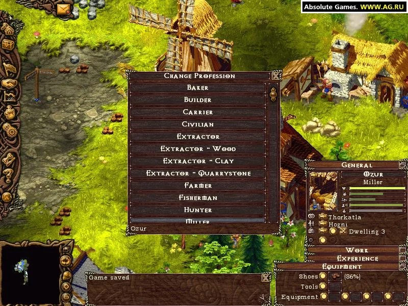 Изображение игры: Cultures 2: The Gates of Asgard