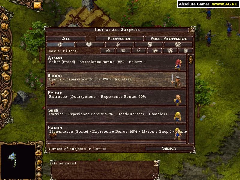Изображение игры: Cultures 2: The Gates of Asgard