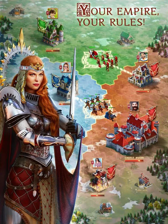Изображение игры: Throne: Kingdom at War