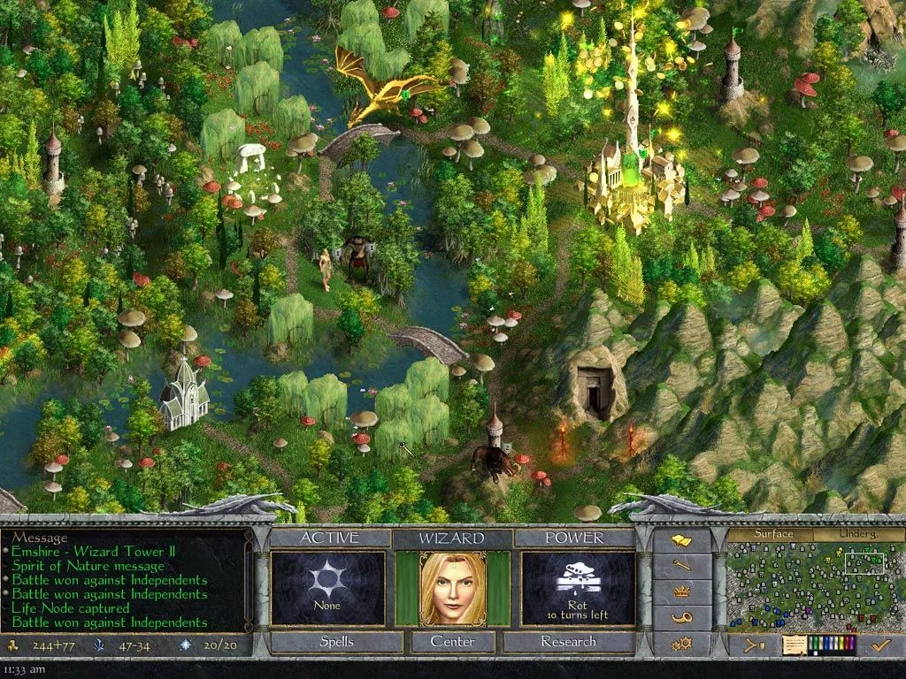 Изображение игры: Age of Wonders Shadow Magic