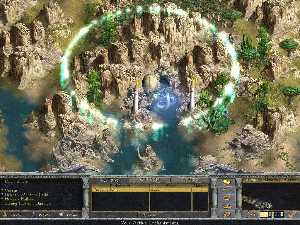 Изображение игры: Age of Wonders Shadow Magic