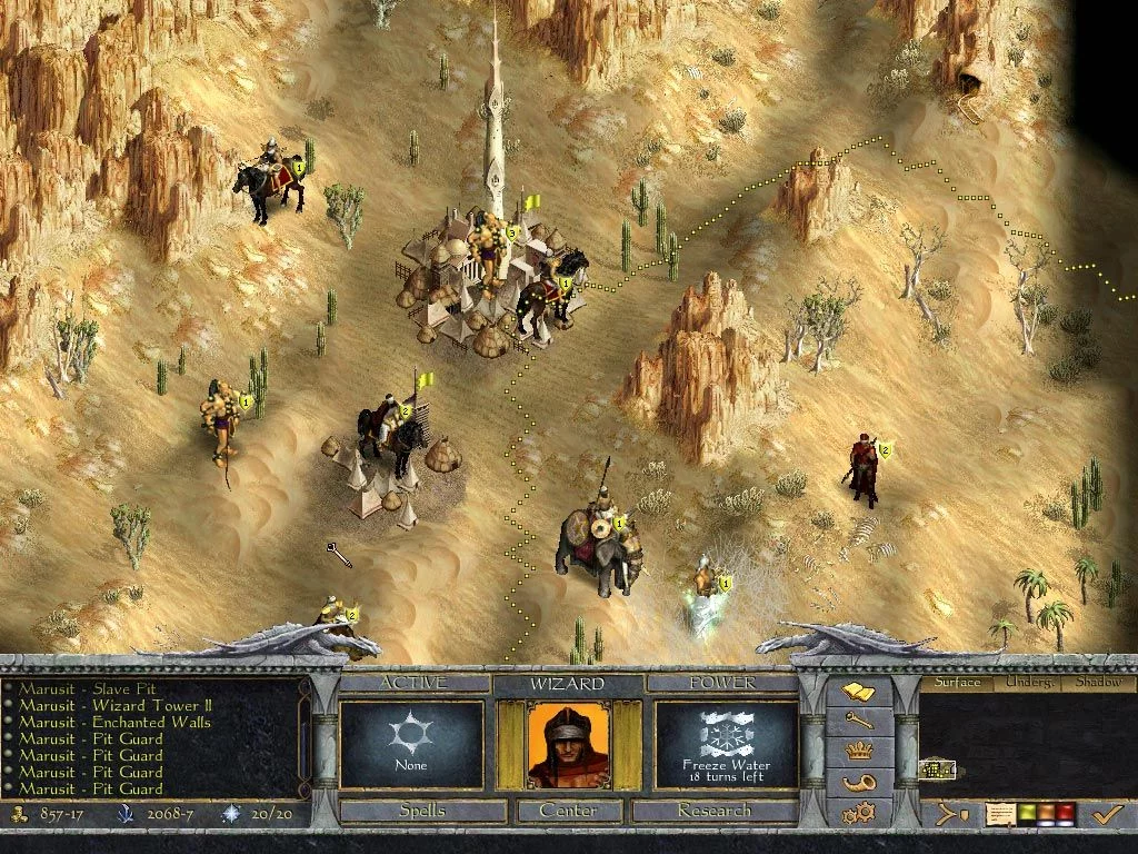 Изображение игры: Age of Wonders Shadow Magic