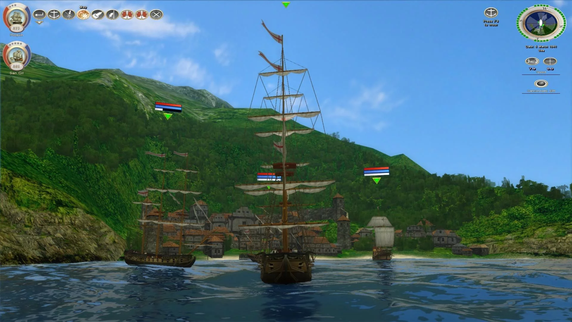 Изображение игры: Sea Dogs: Caribbean Tales