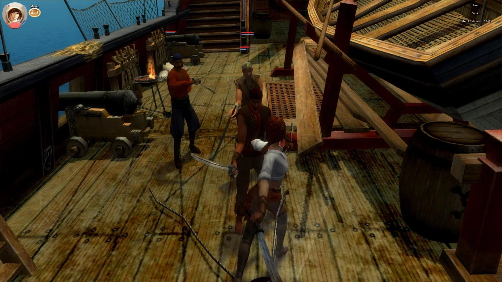 Изображение игры: Sea Dogs: Caribbean Tales