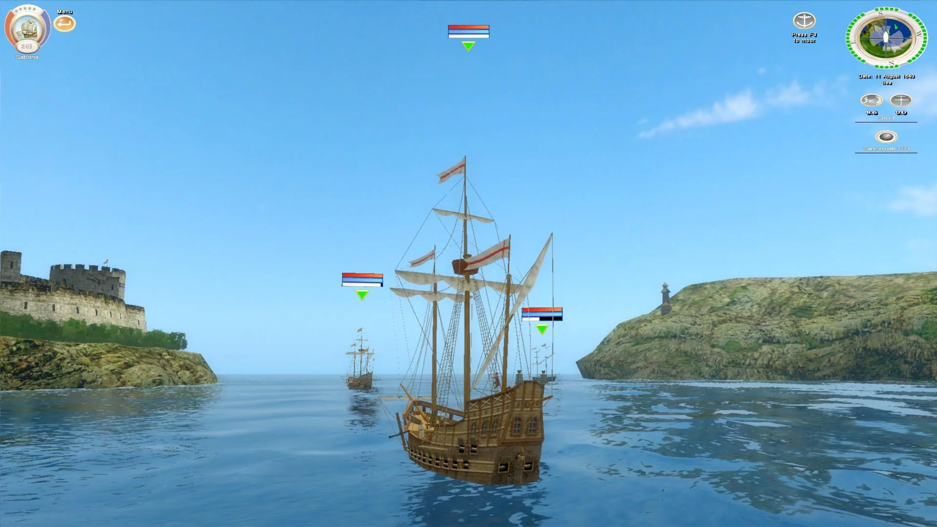 Изображение игры: Sea Dogs: Caribbean Tales