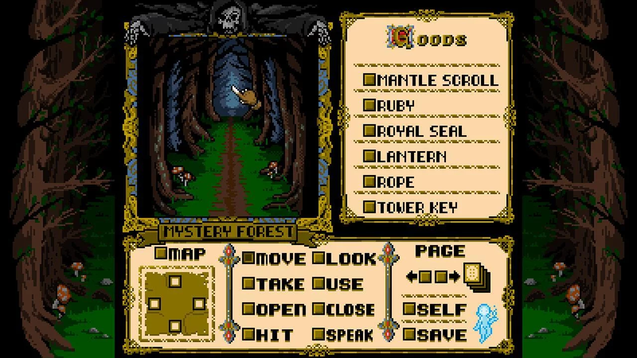 Изображение игры: Beyond Shadowgate