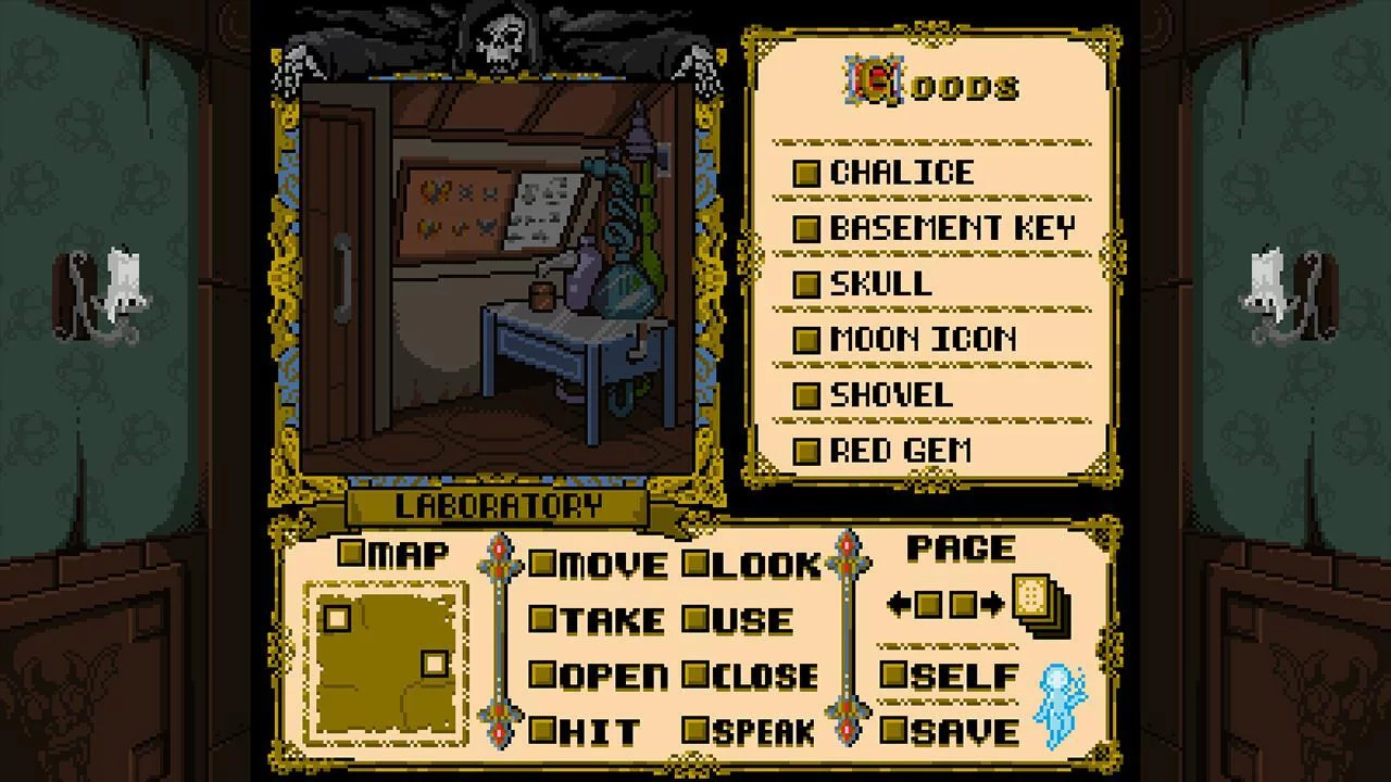 Изображение игры: Beyond Shadowgate