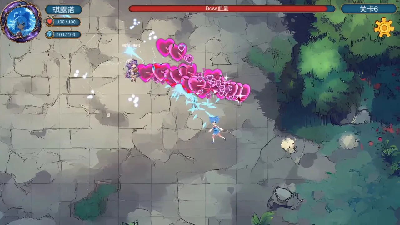 Изображение игры: Touhou Fantasy