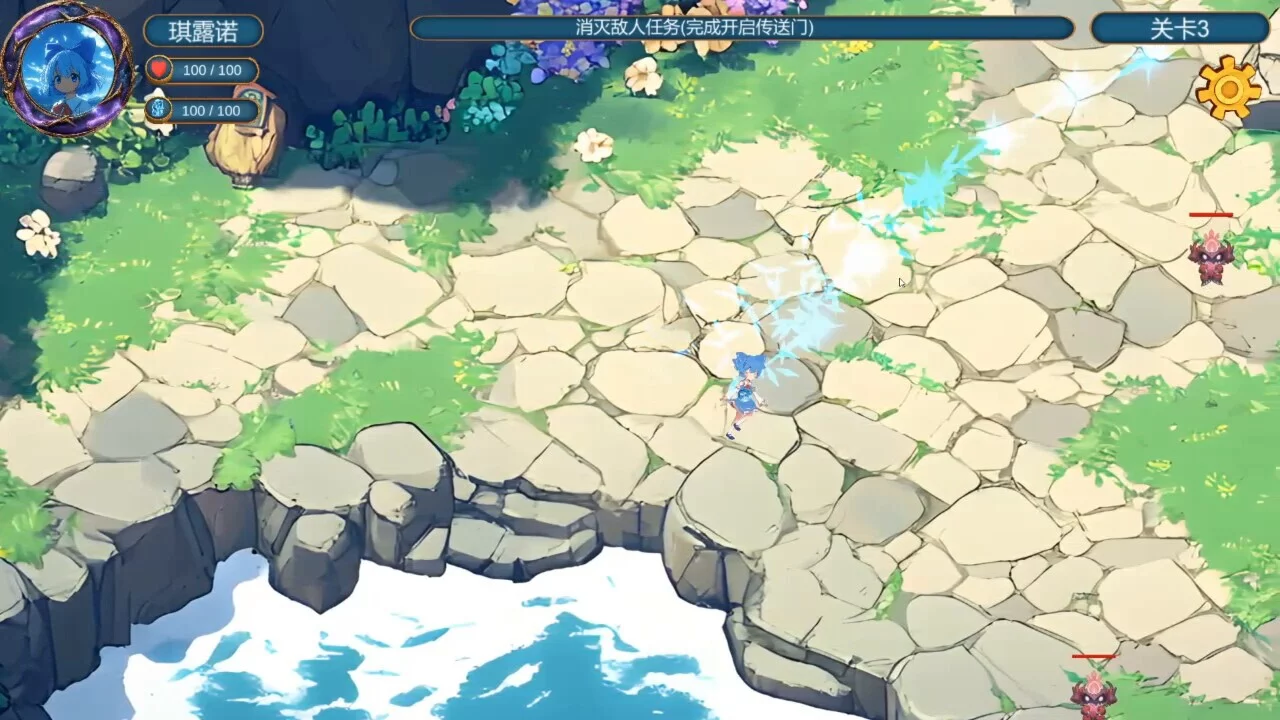 Изображение игры: Touhou Fantasy