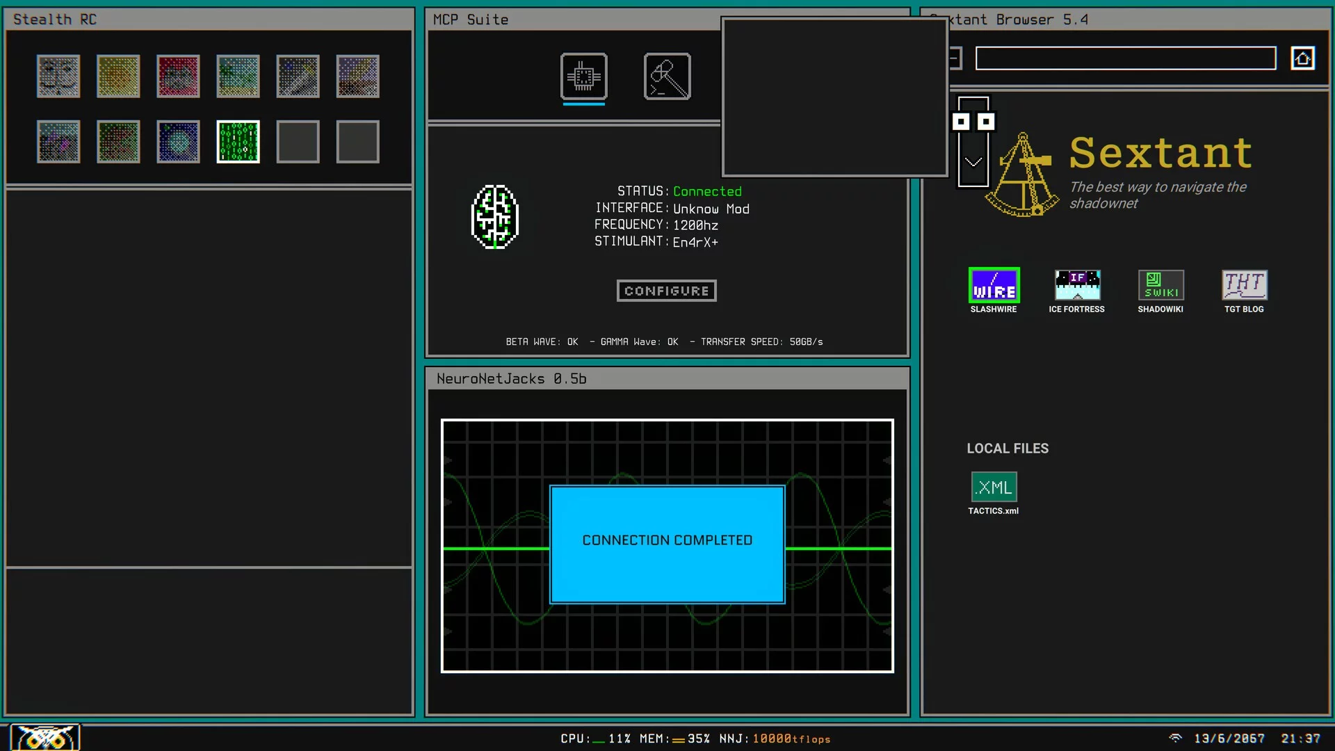 Изображение игры: Night Hacking