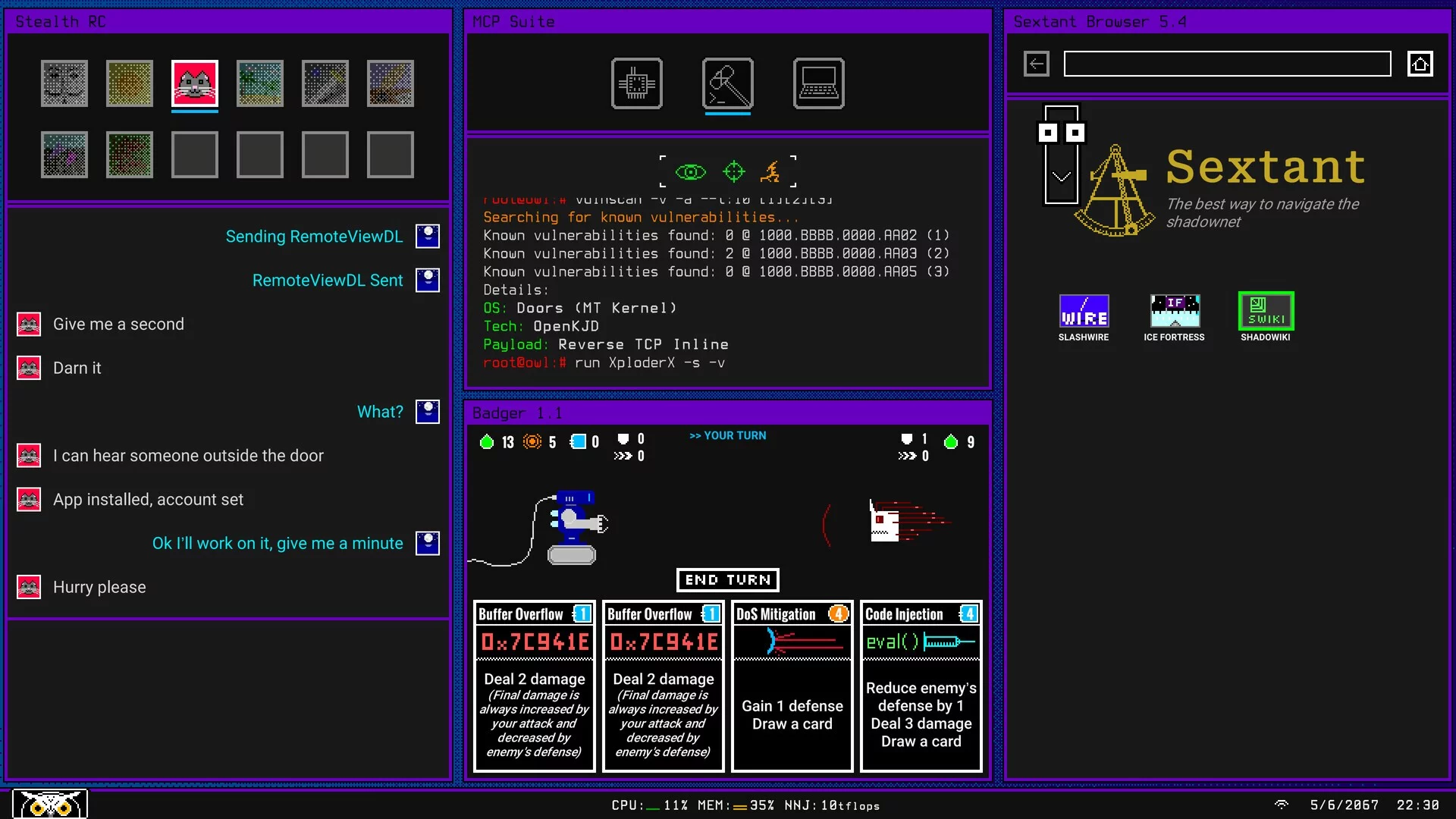 Изображение игры: Night Hacking