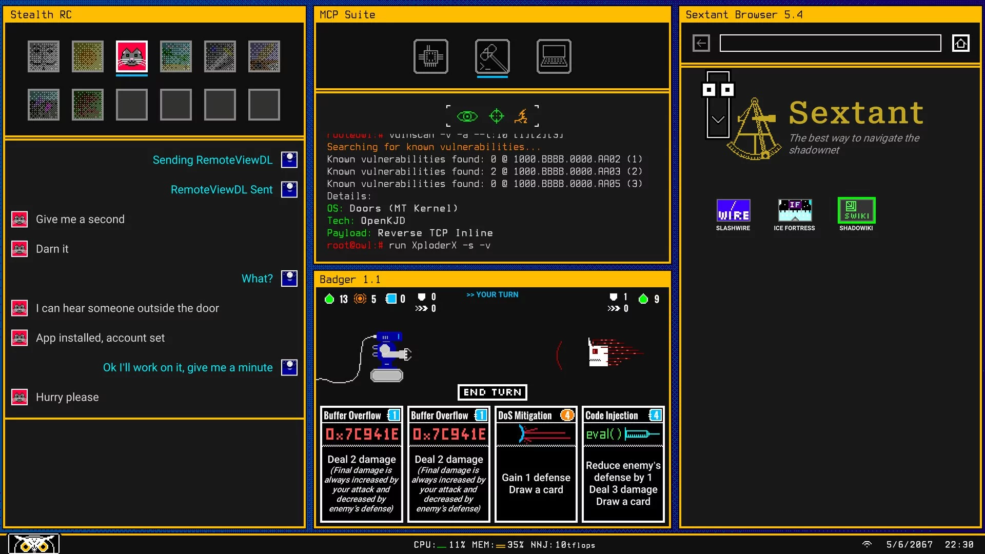 Изображение игры: Night Hacking