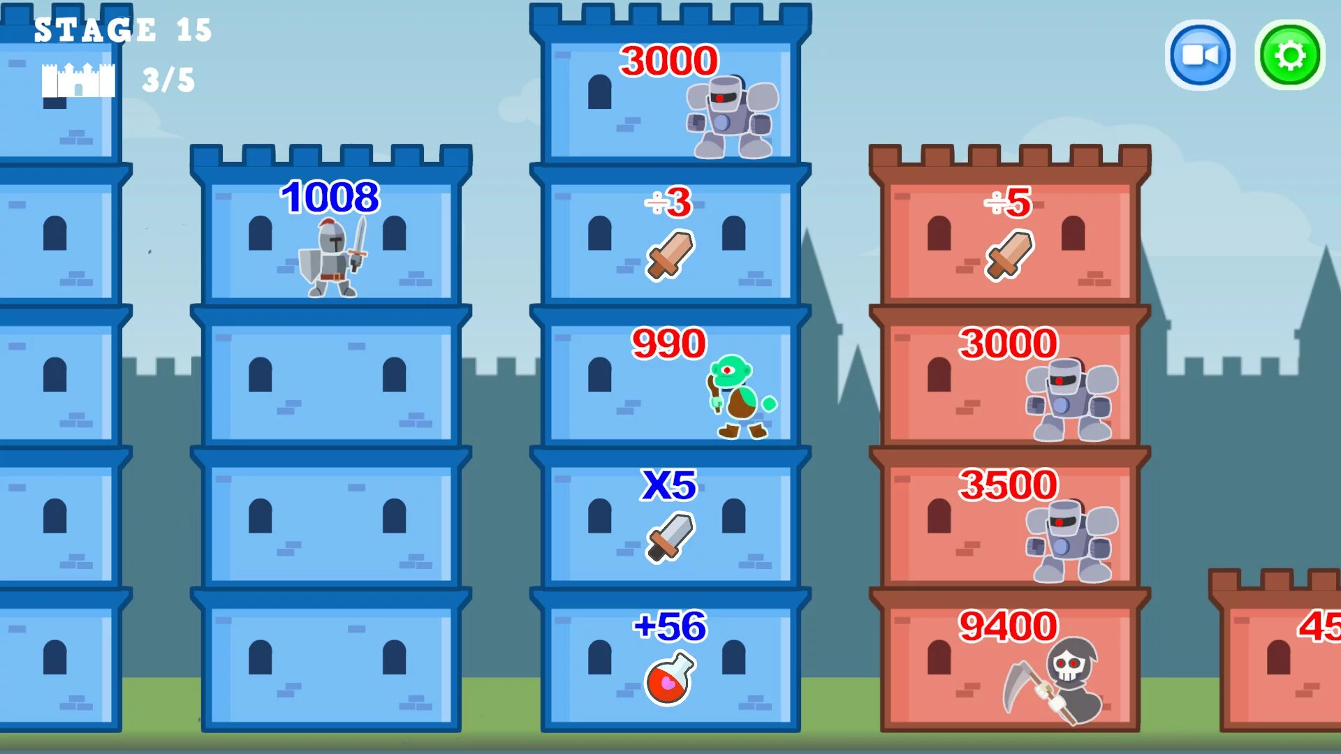 Изображение игры: Number Tower