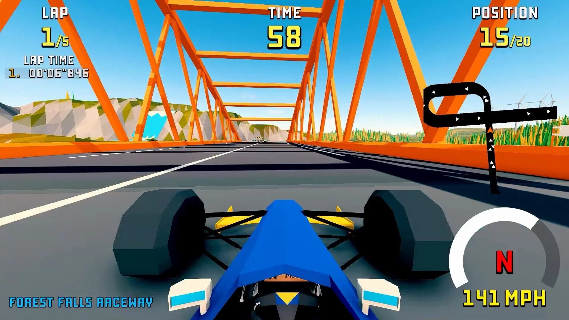 Изображение игры: Super Retro GP