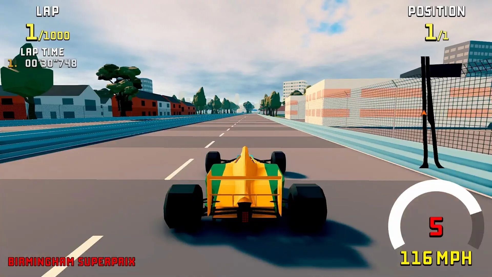 Изображение игры: Super Retro GP