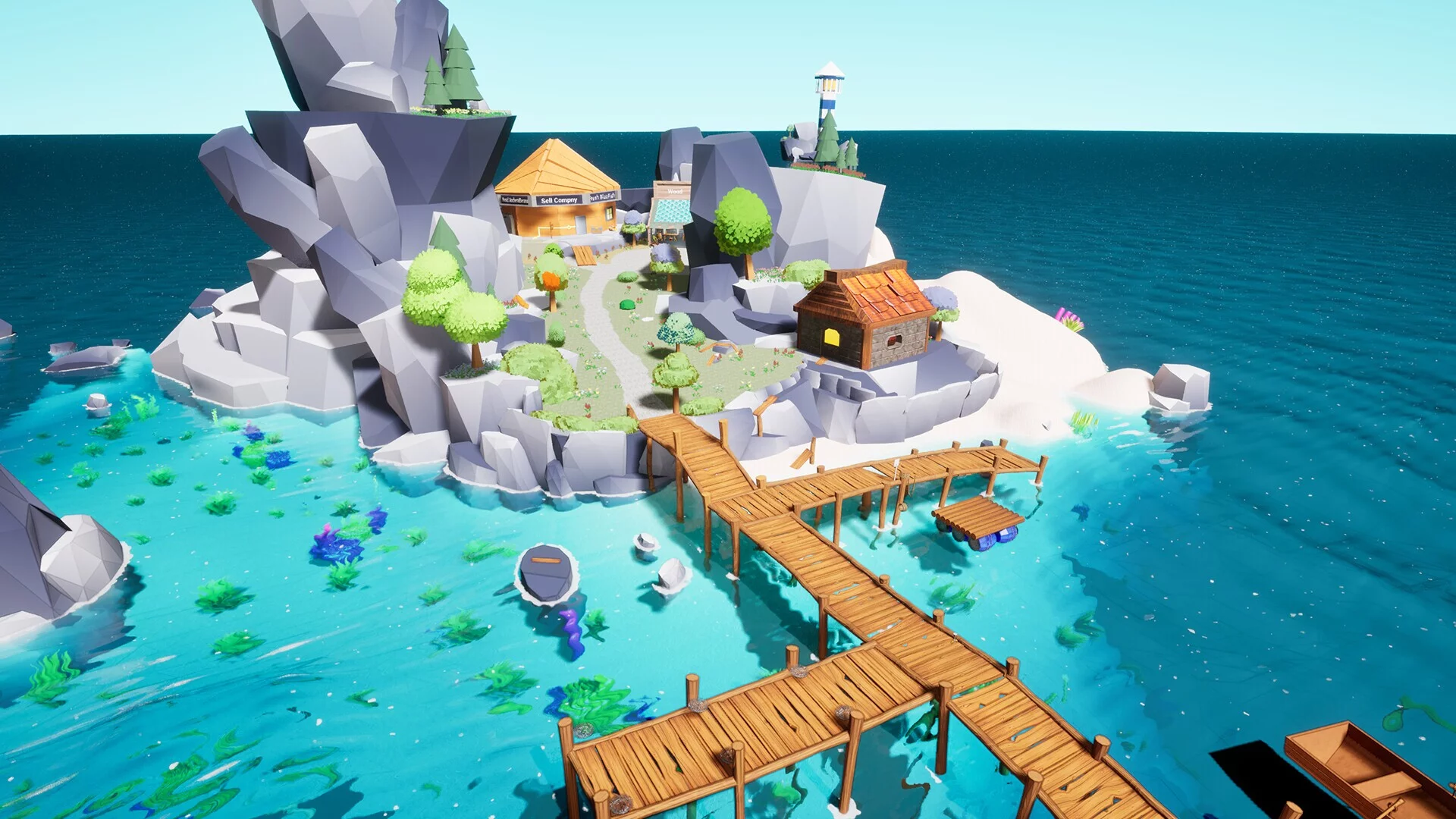 Изображение игры: Fisherman Simulator