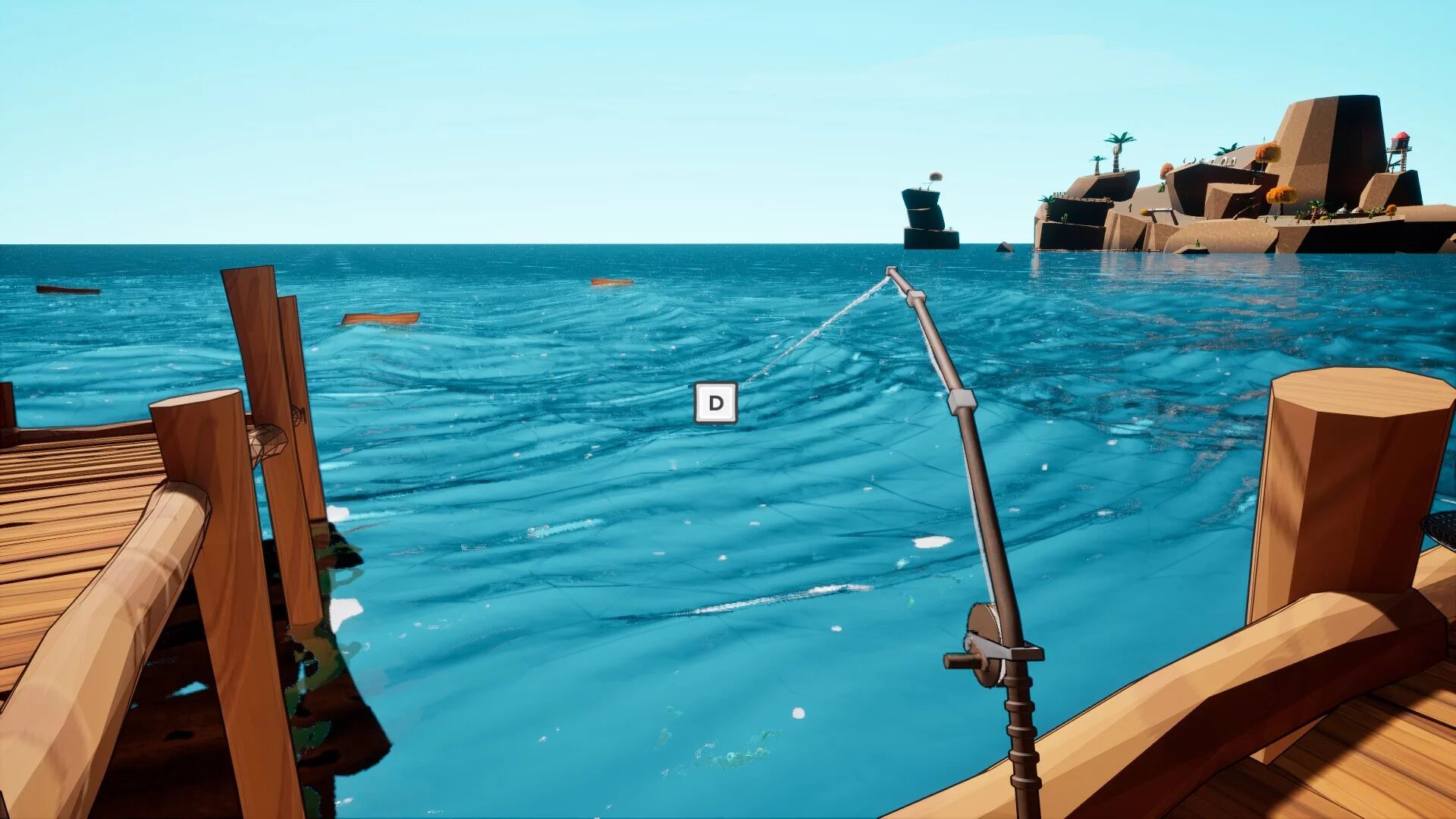 Изображение игры: Fisherman Simulator
