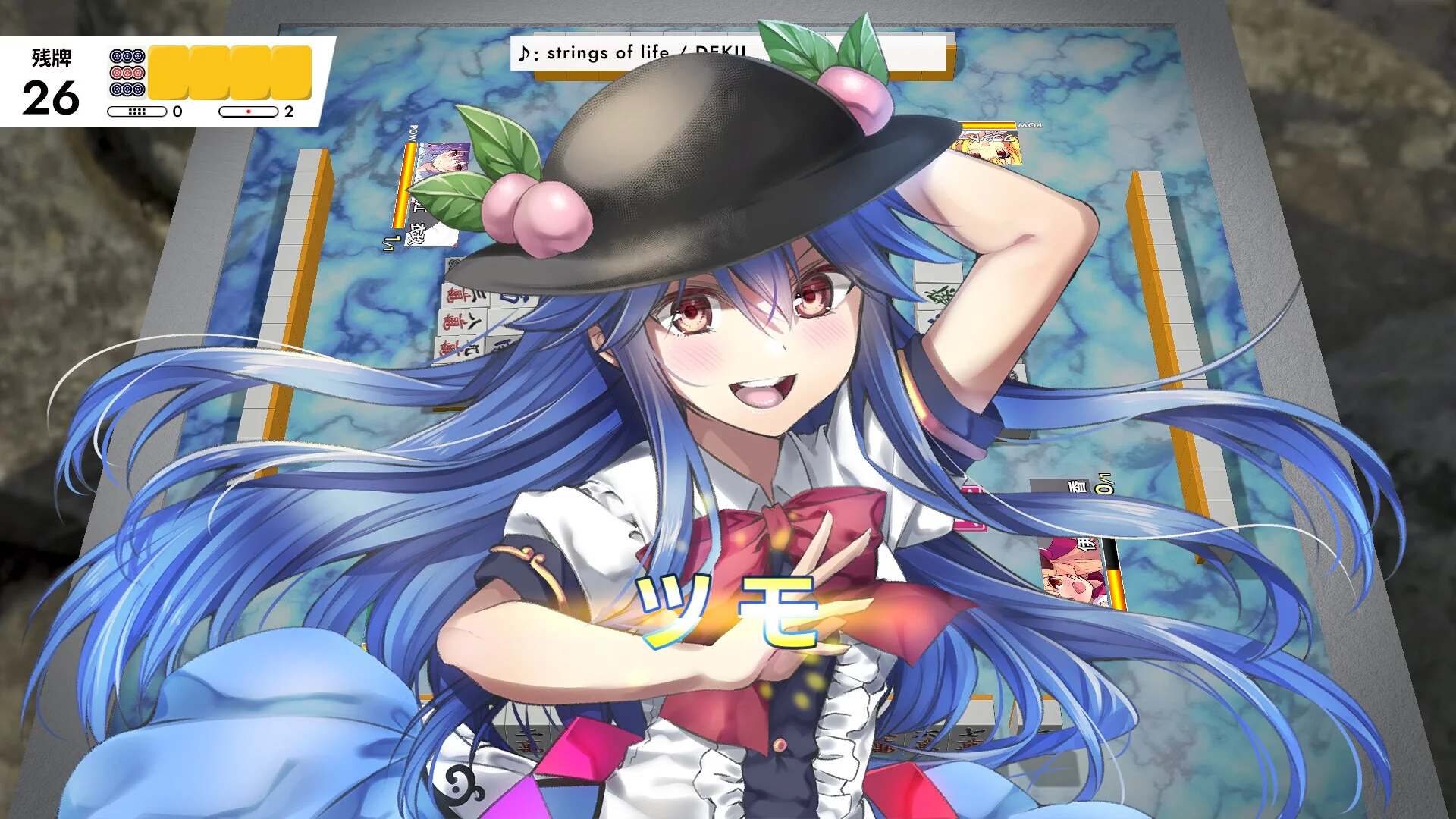 Изображение игры: TOUHOU GENSOU MAHJONG
