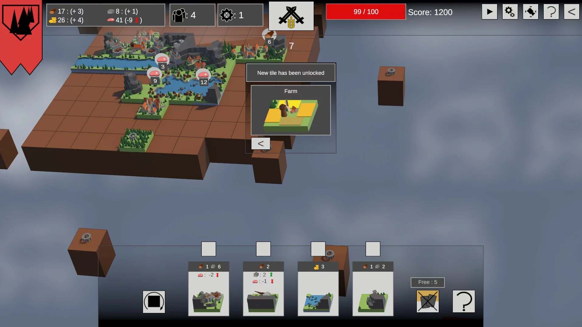 Изображение игры: Tilescape Defense