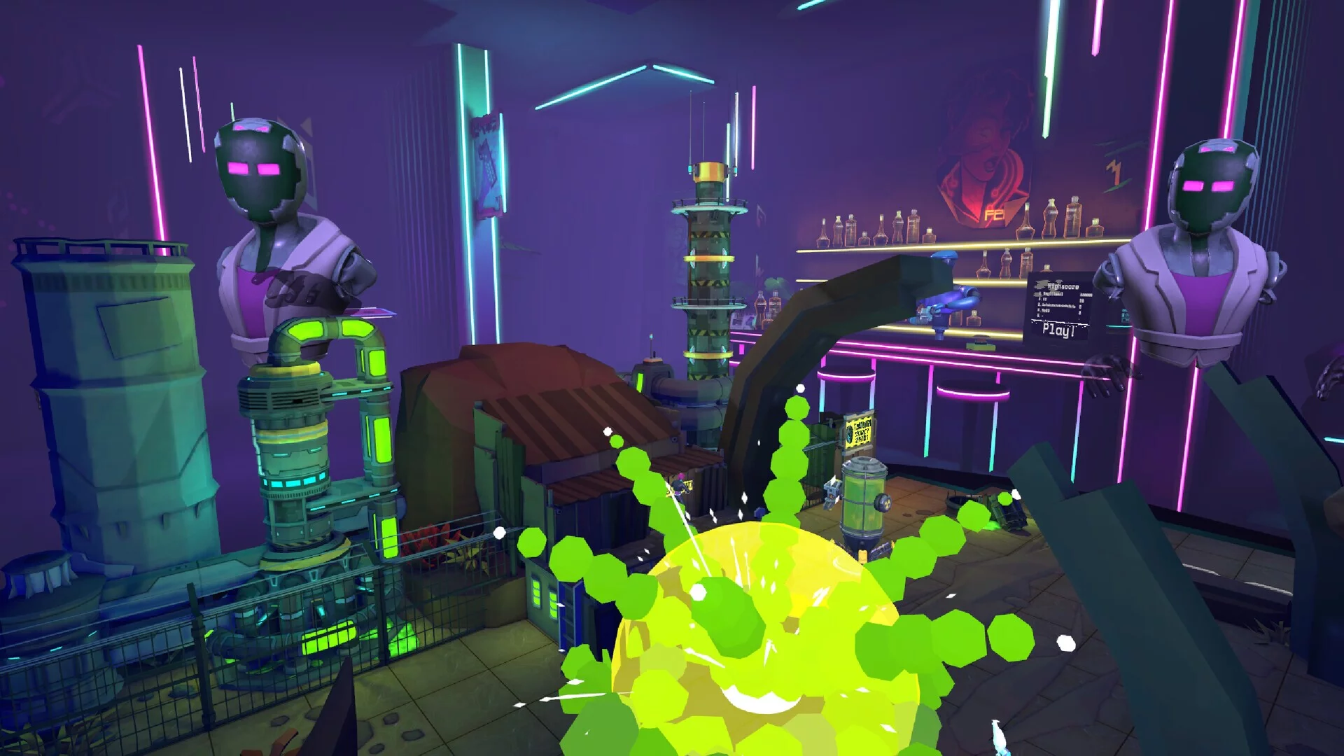 Изображение игры: NEON Squad Tactics