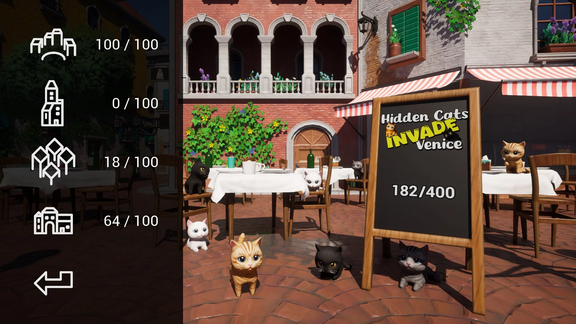 Изображение игры: Hidden Cats Invade Venice