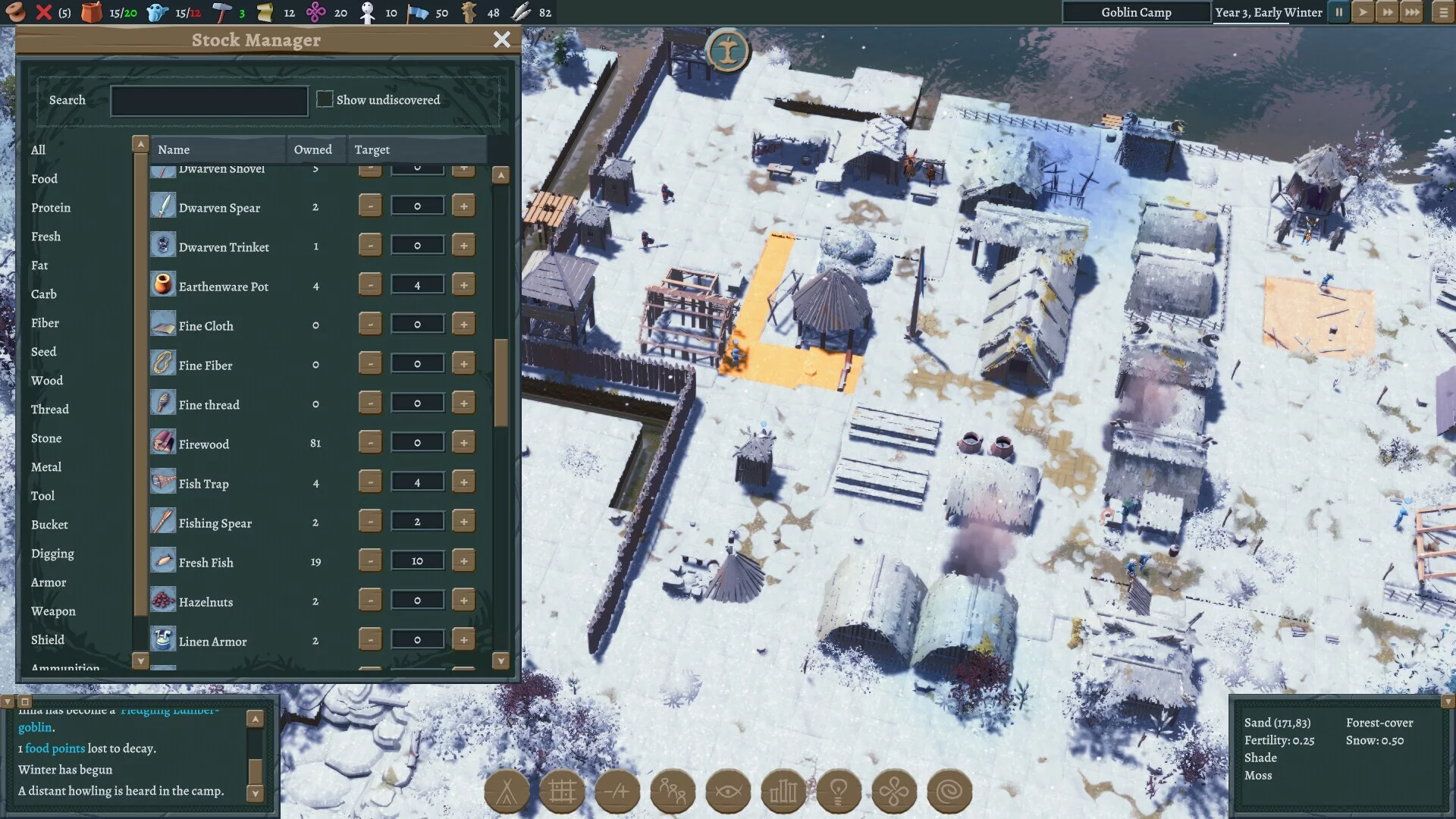 Изображение игры: Goblin Camp