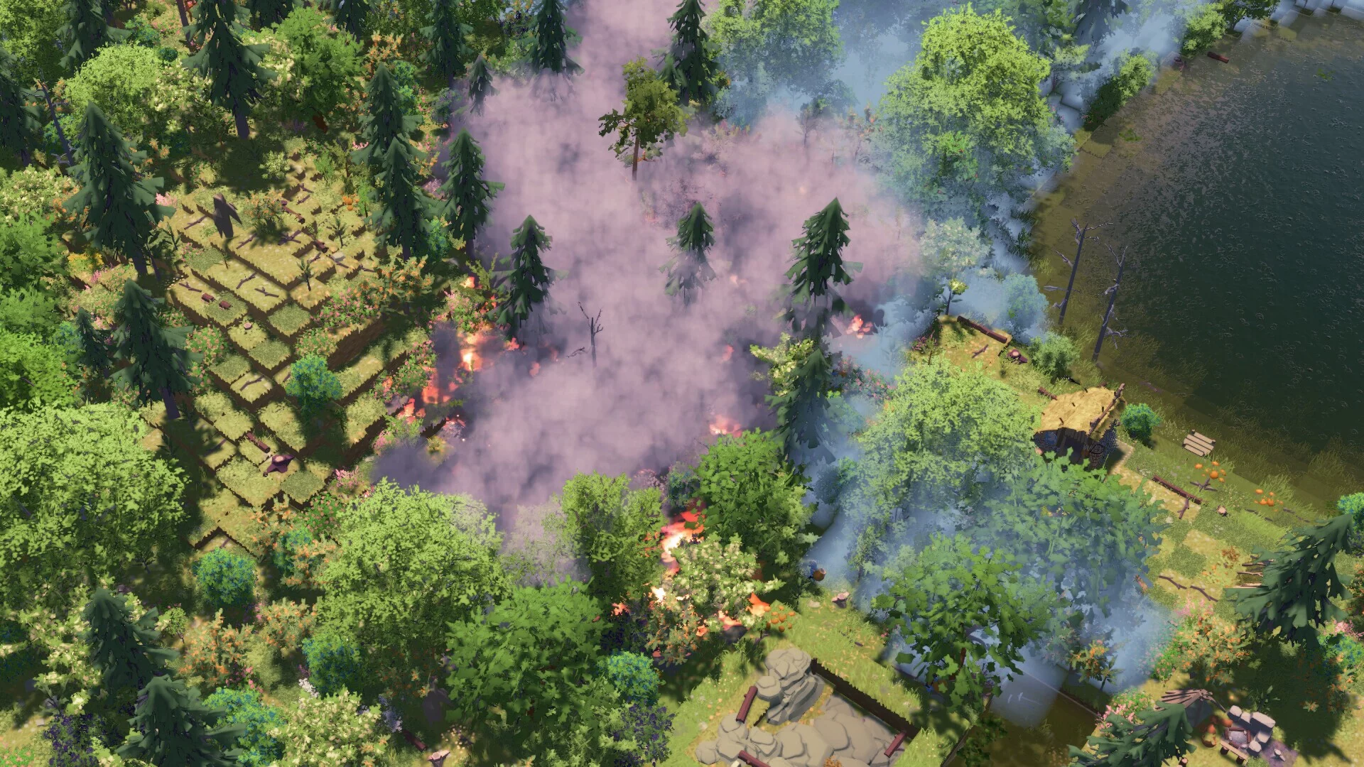 Изображение игры: Goblin Camp