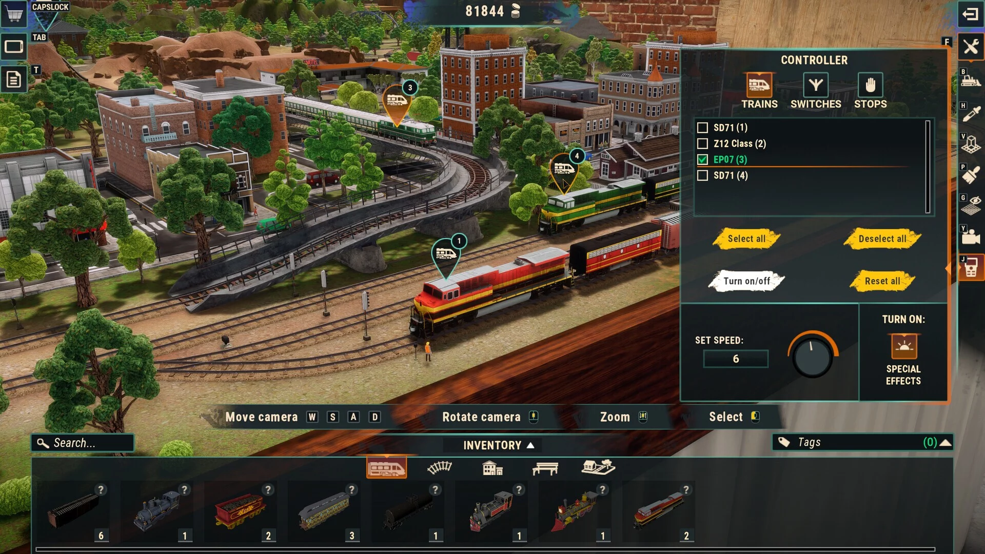 Изображение игры: Train Yard Builder