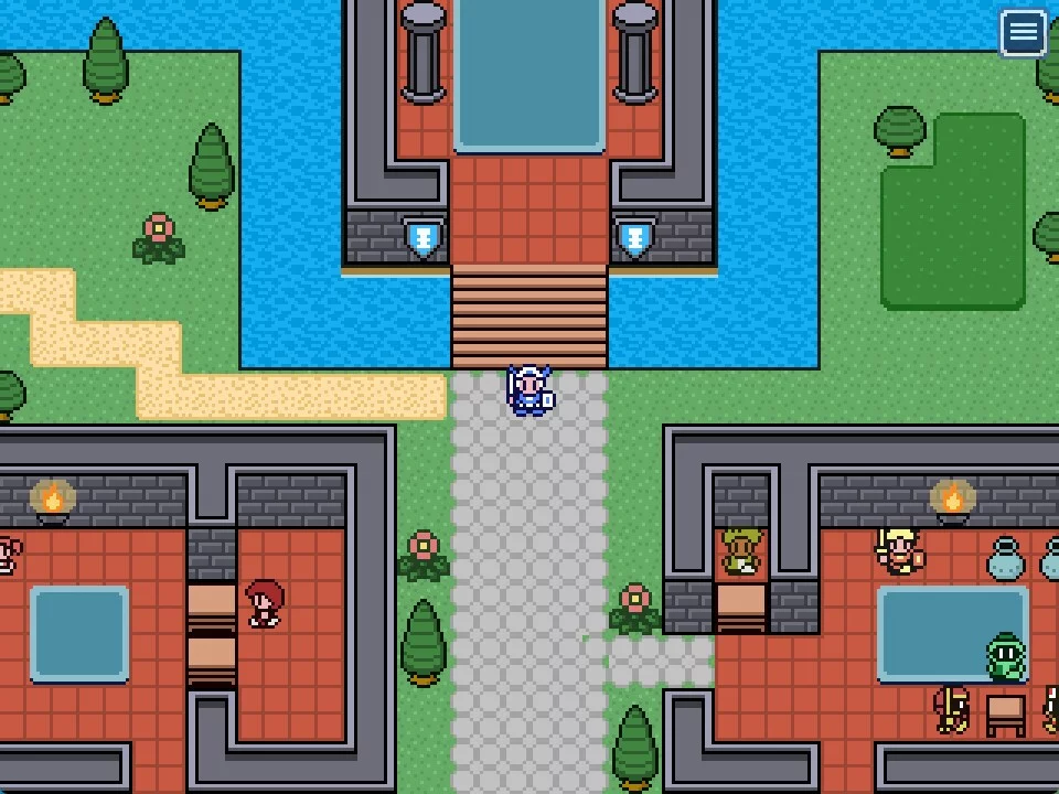 Изображение игры: The Very Brief and Meaningless Adventure of Hero Man