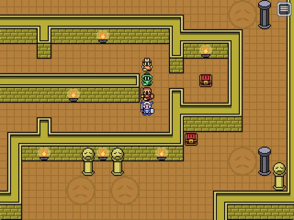 Изображение игры: The Very Brief and Meaningless Adventure of Hero Man