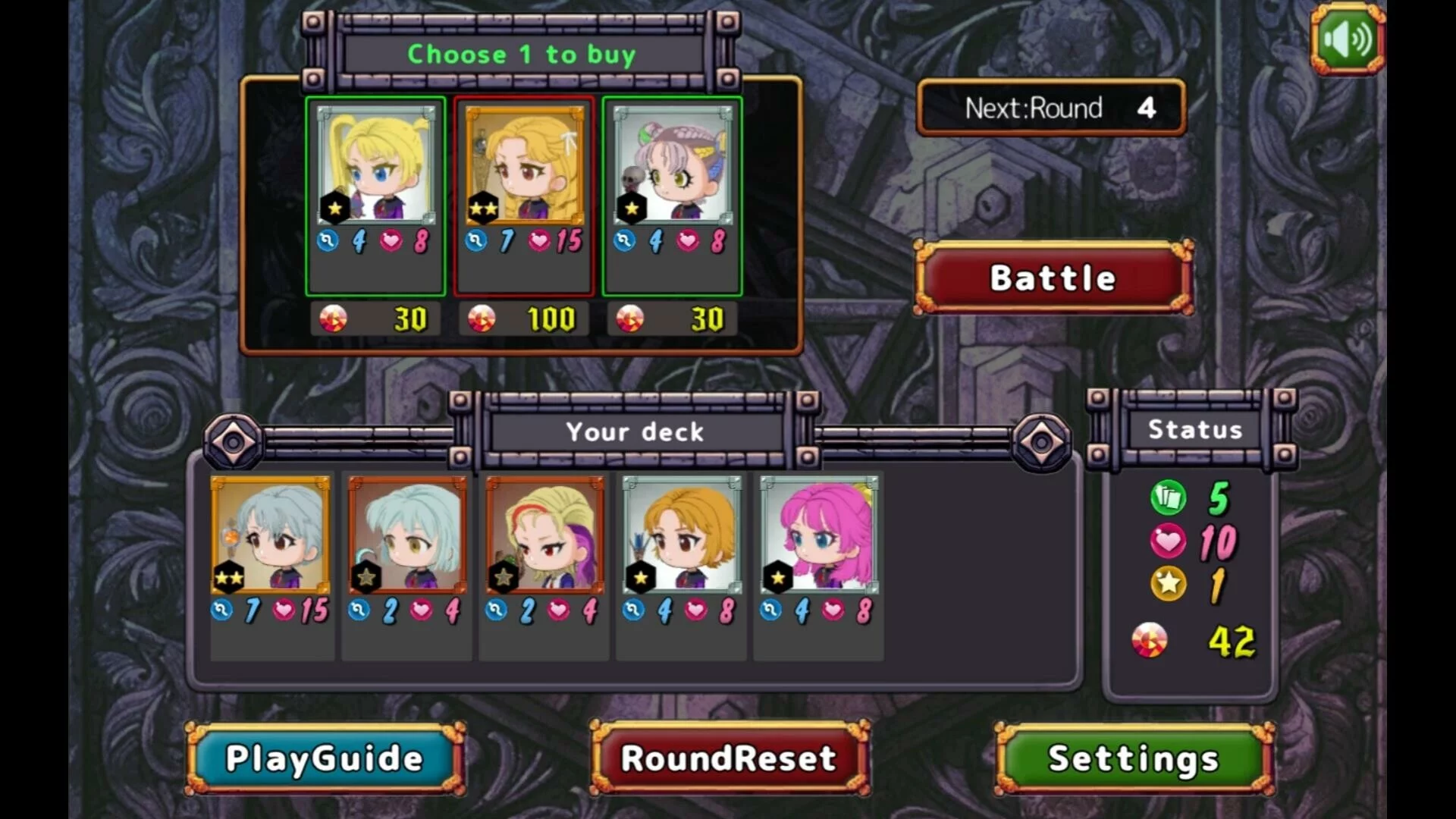 Изображение игры: Magical School Girls Battle Arena