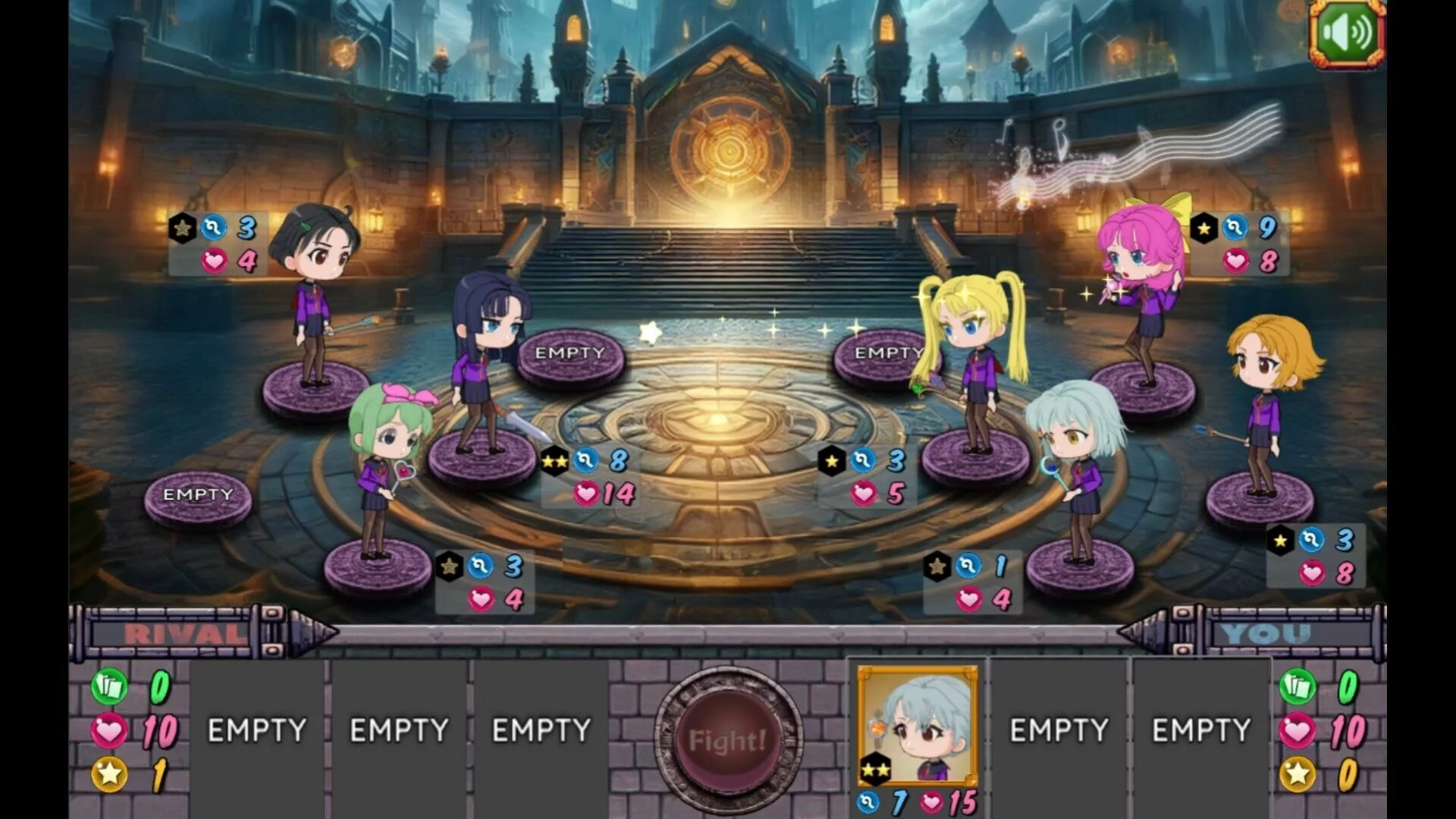 Изображение игры: Magical School Girls Battle Arena