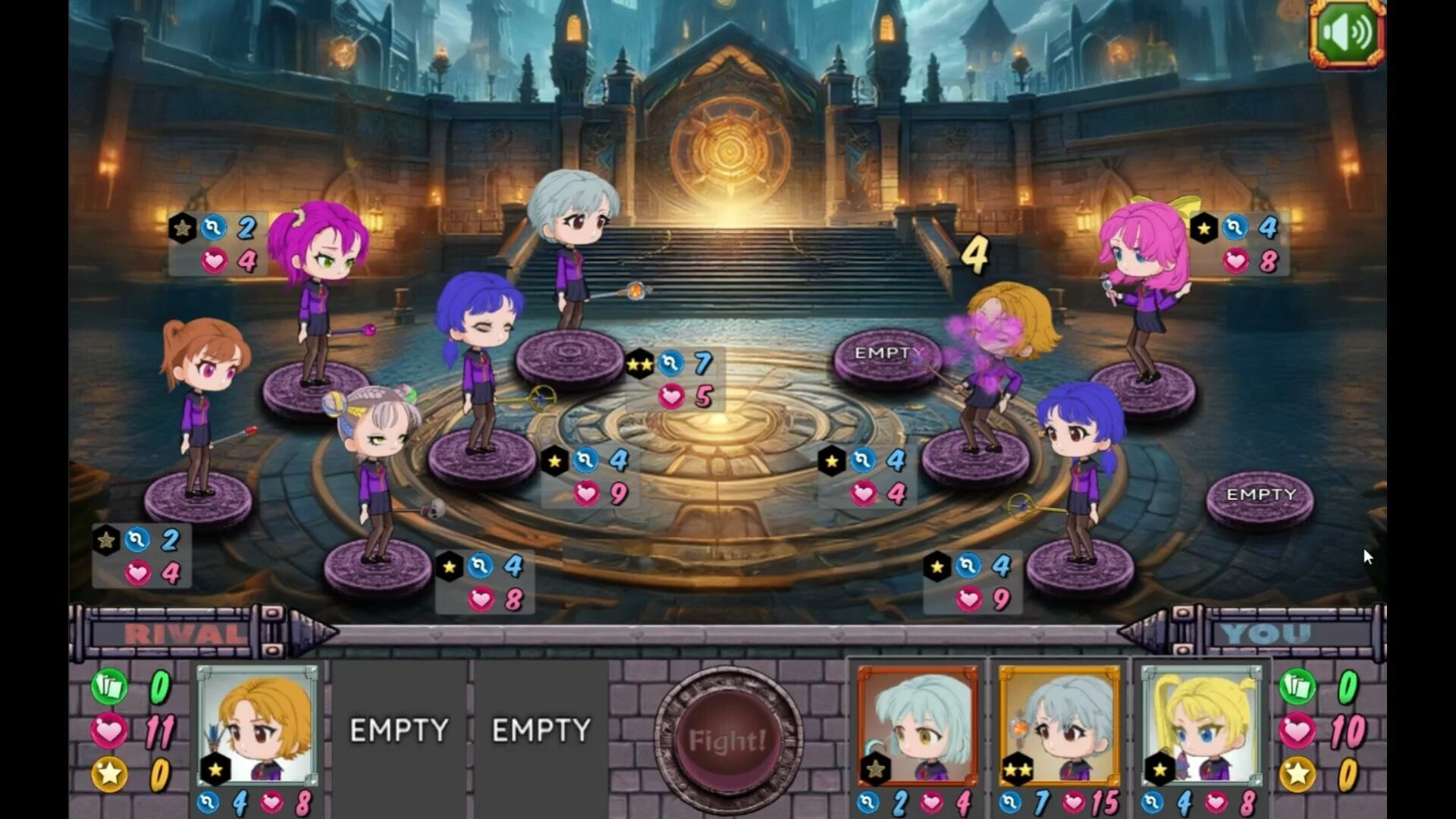 Изображение игры: Magical School Girls Battle Arena