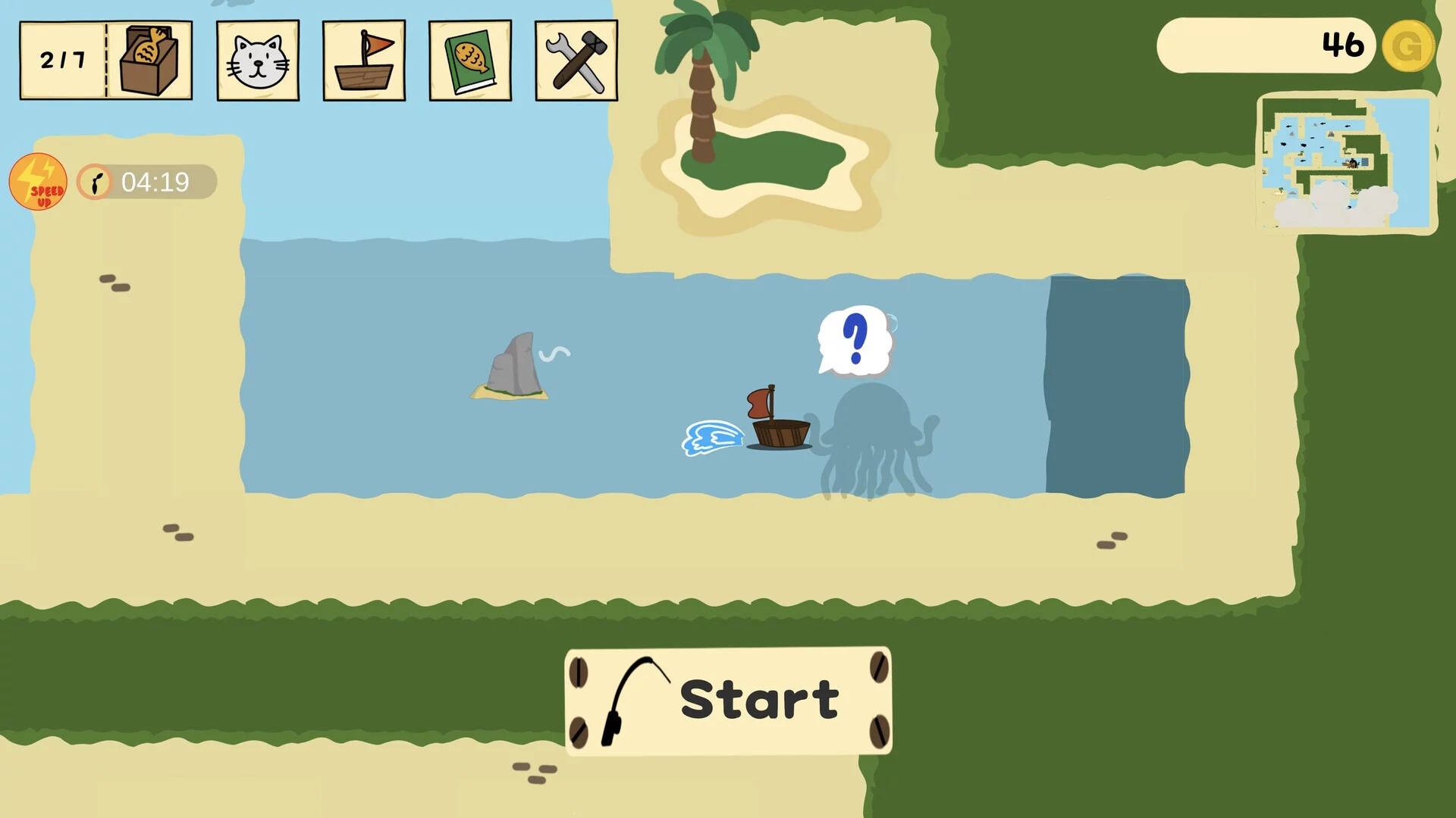 Изображение игры: Fishing Cat