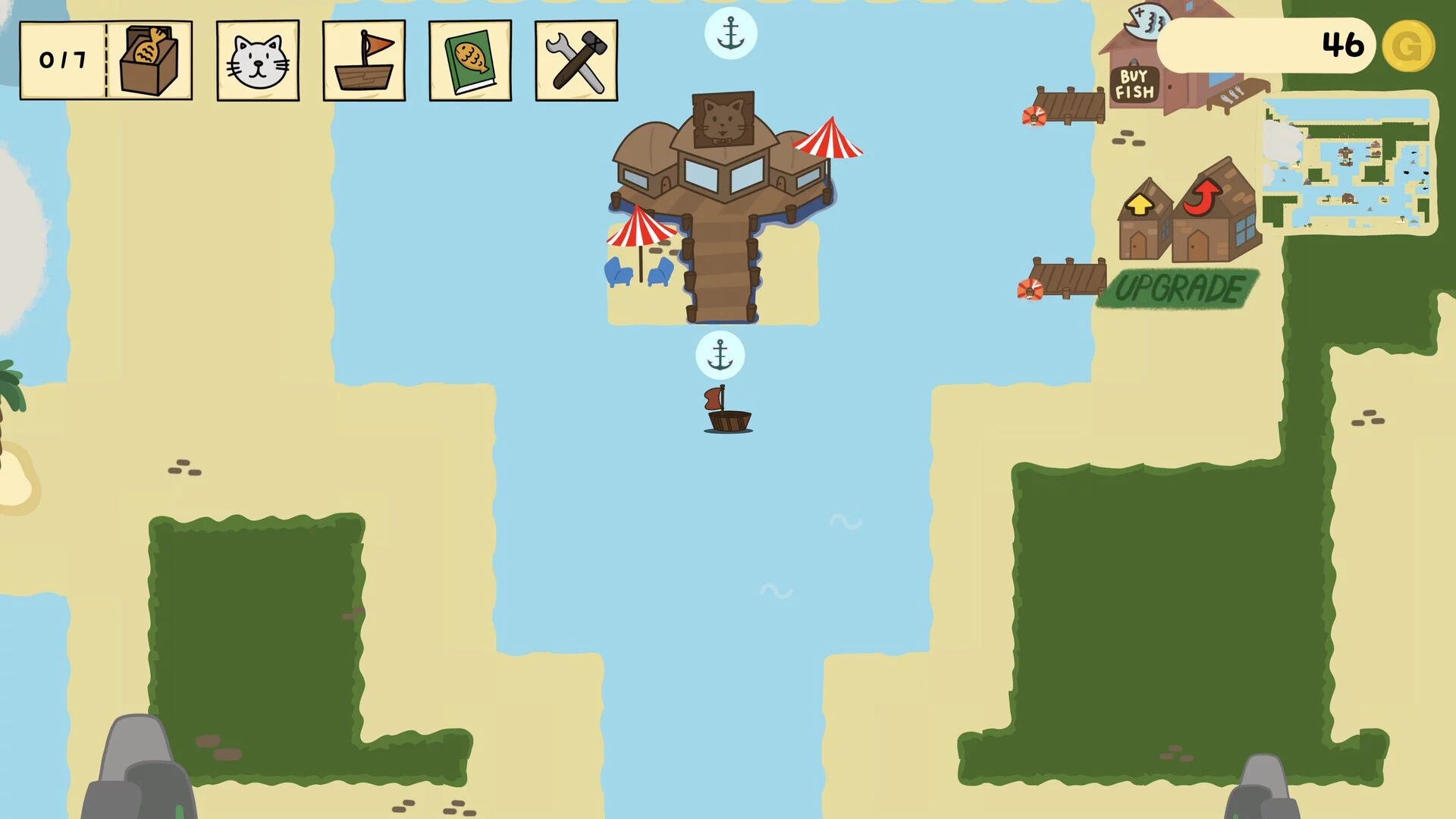Изображение игры: Fishing Cat