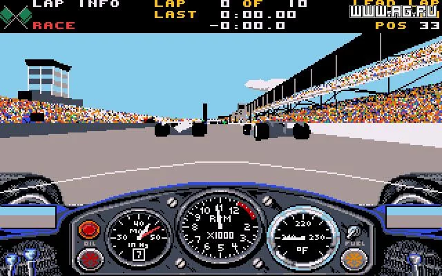 Изображение игры: Indianapolis 500: The Simulation