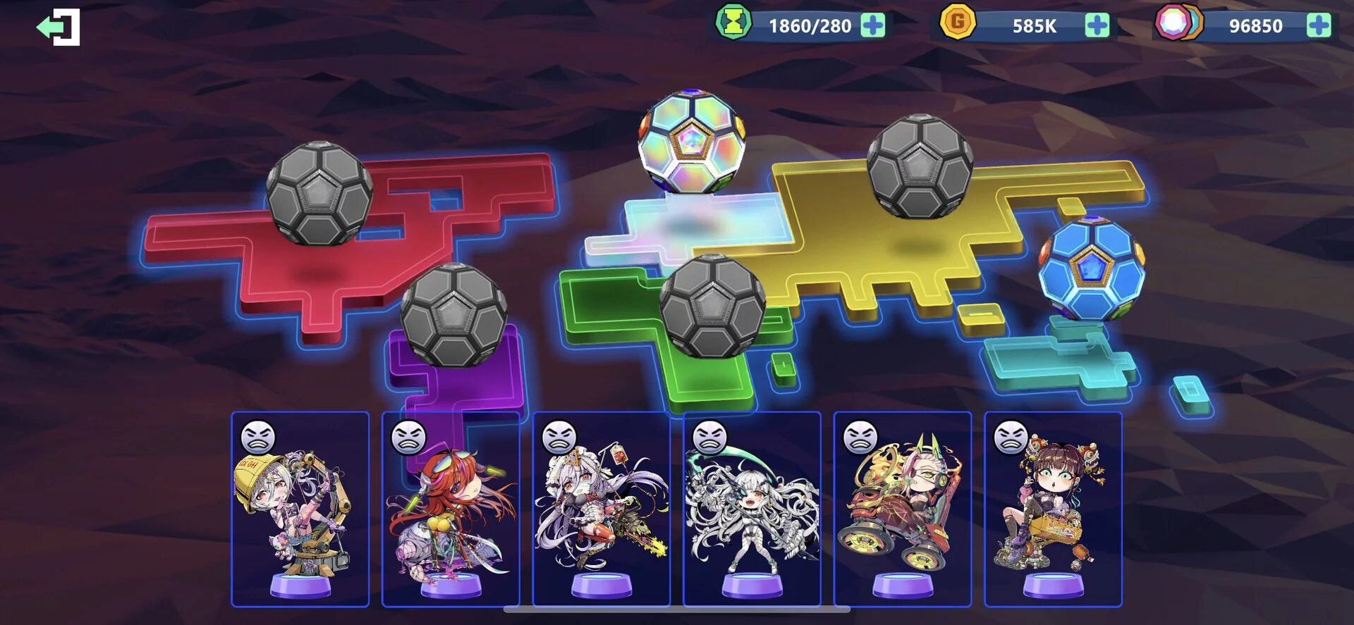 Изображение игры: Mining Heroes：Puzzle RPG