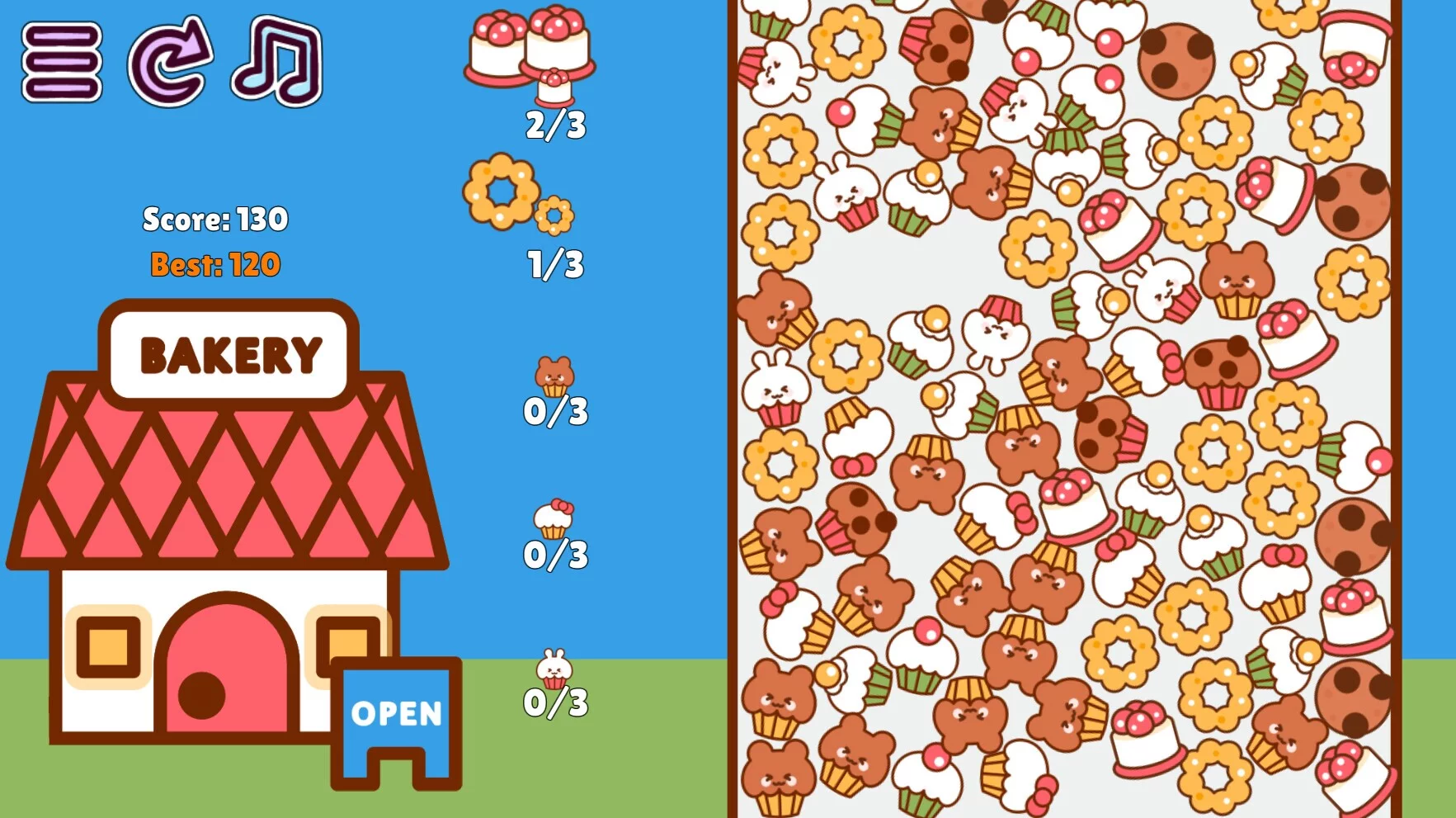 Изображение игры: Bakery Shop Match Up