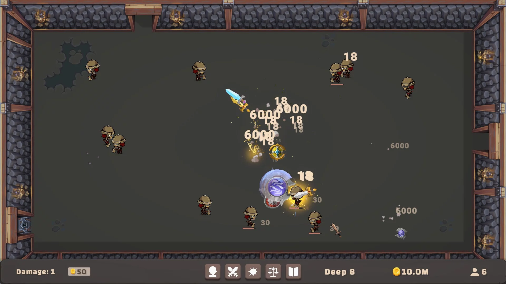 Изображение игры: Sword and Shield Idle