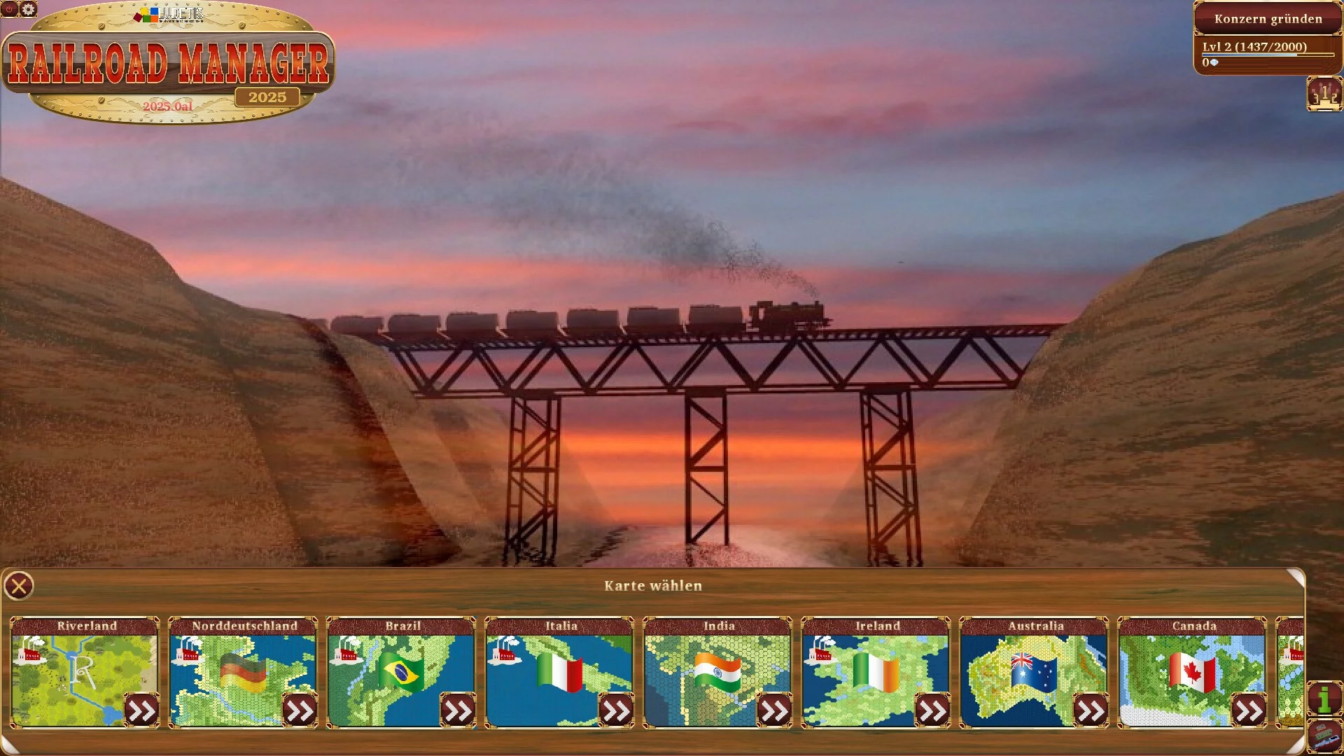 Изображение игры: Railroad Manager