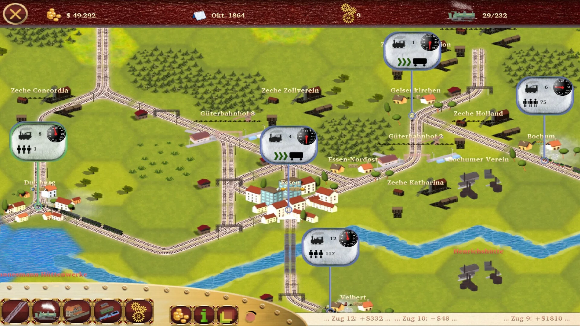 Изображение игры: Railroad Manager