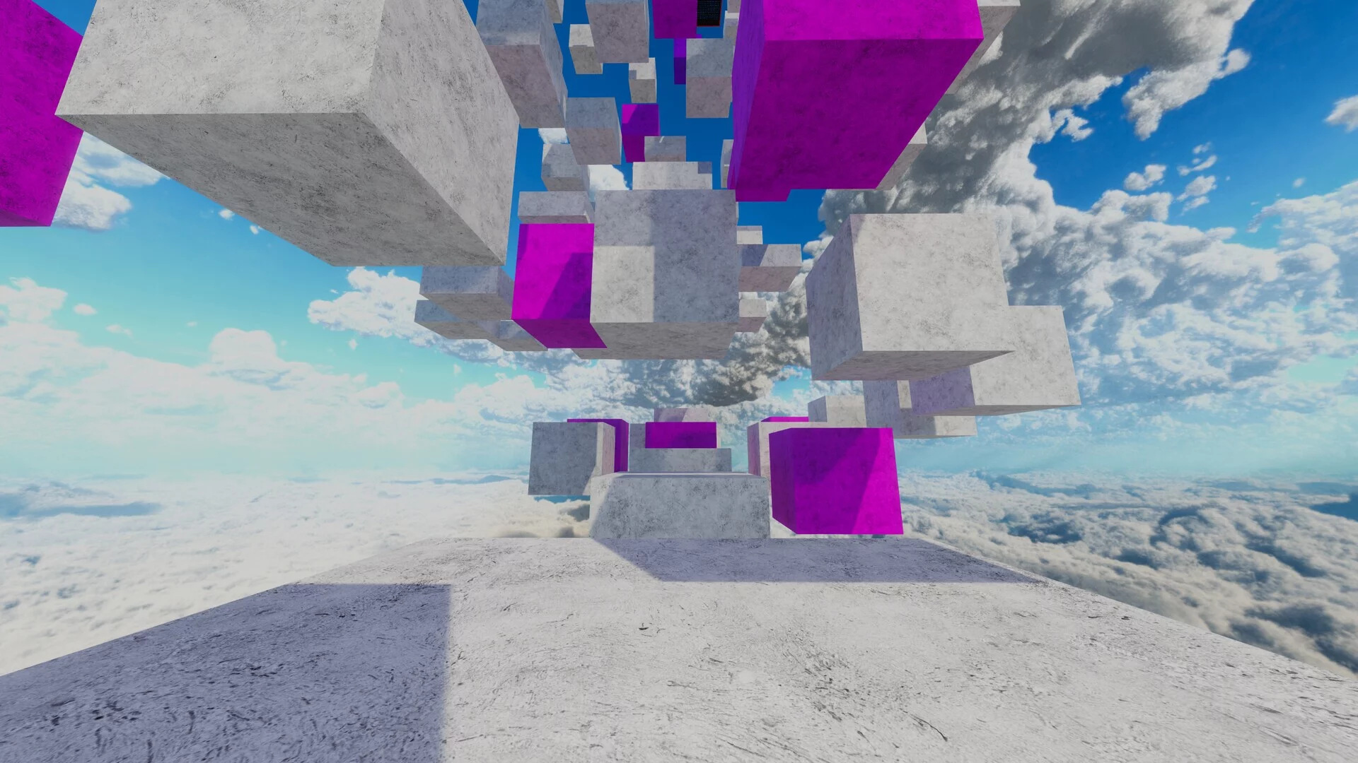 Изображение игры: Blocky Ascent