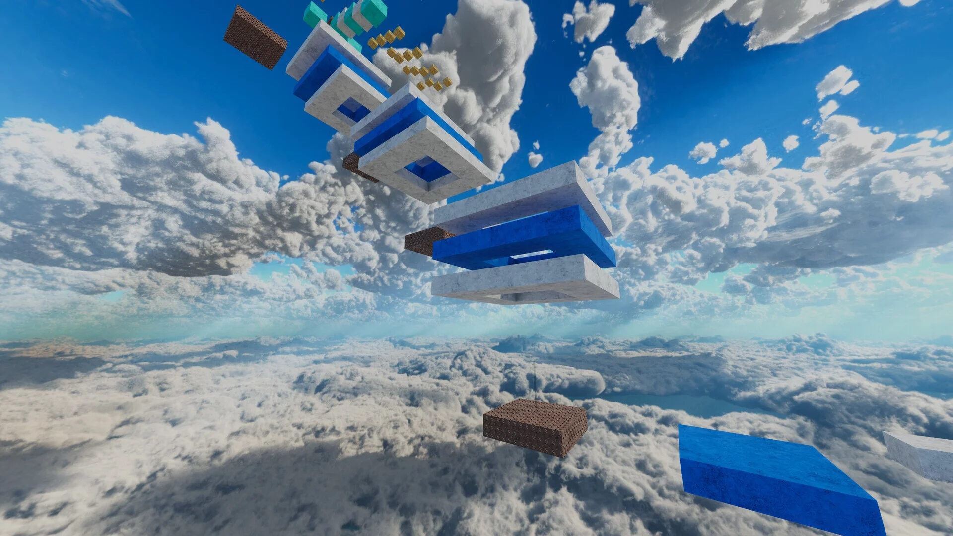 Изображение игры: Blocky Ascent