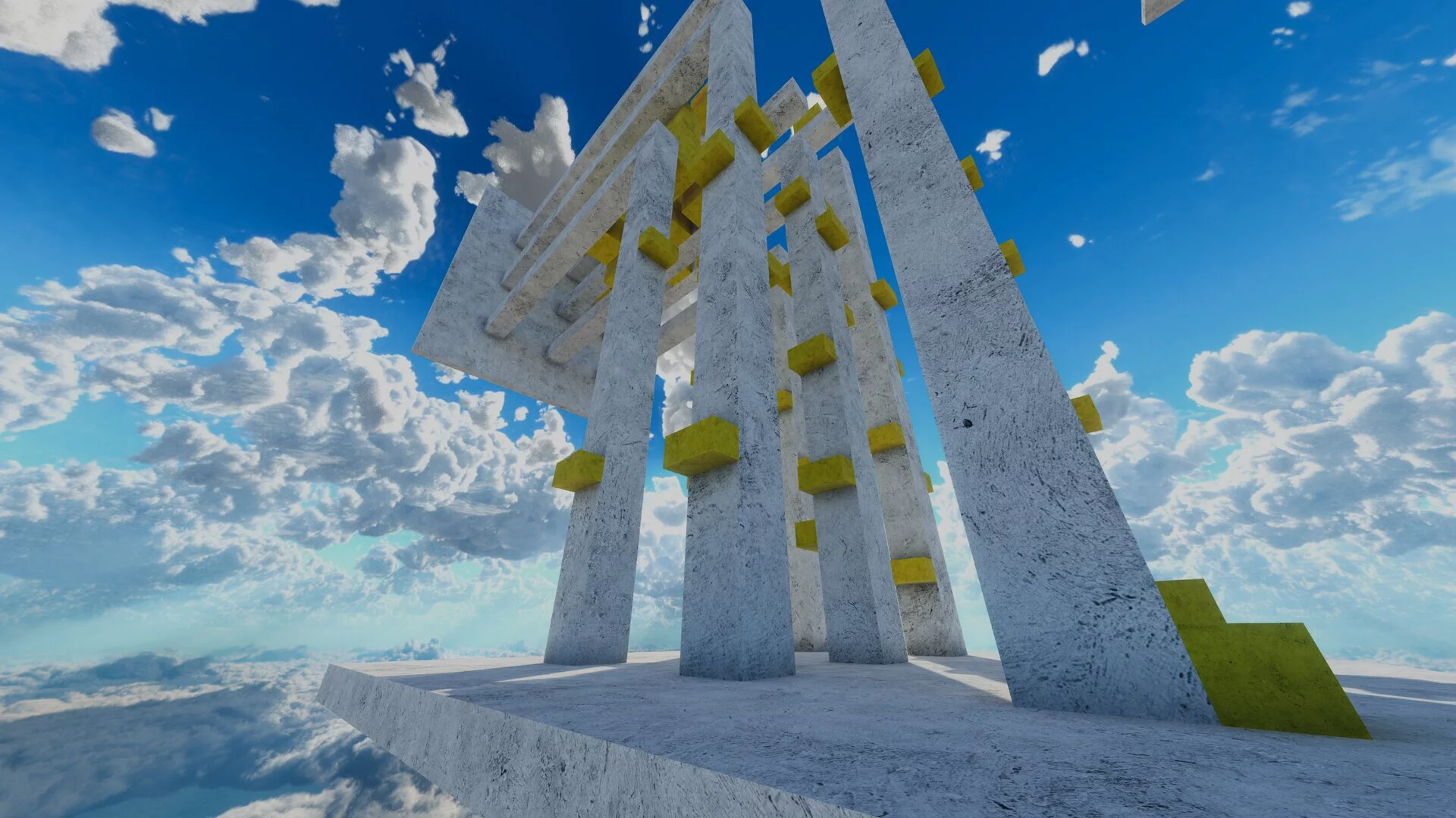 Изображение игры: Blocky Ascent