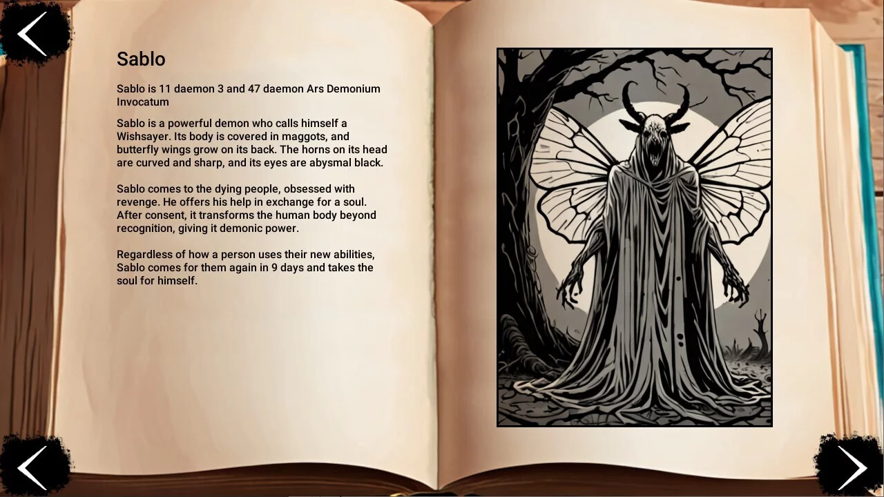 Изображение игры: Ars Demonium Invocatum