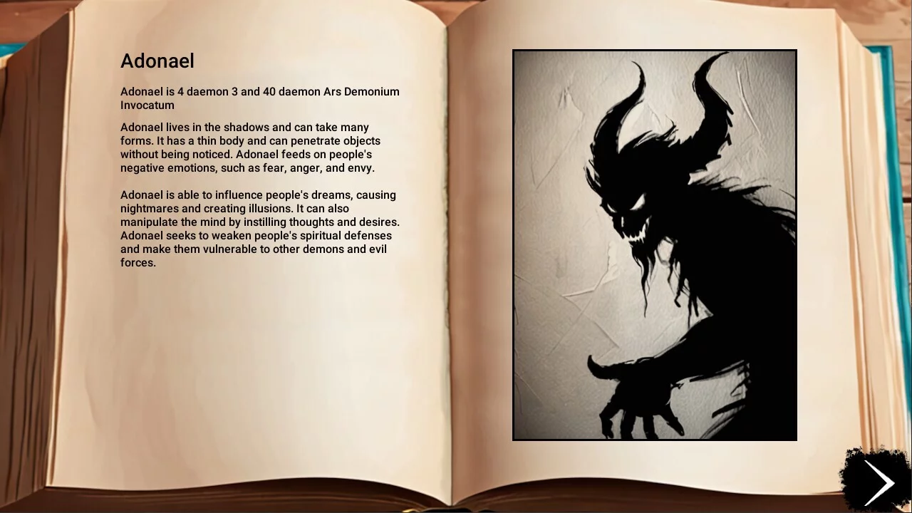Изображение игры: Ars Demonium Invocatum