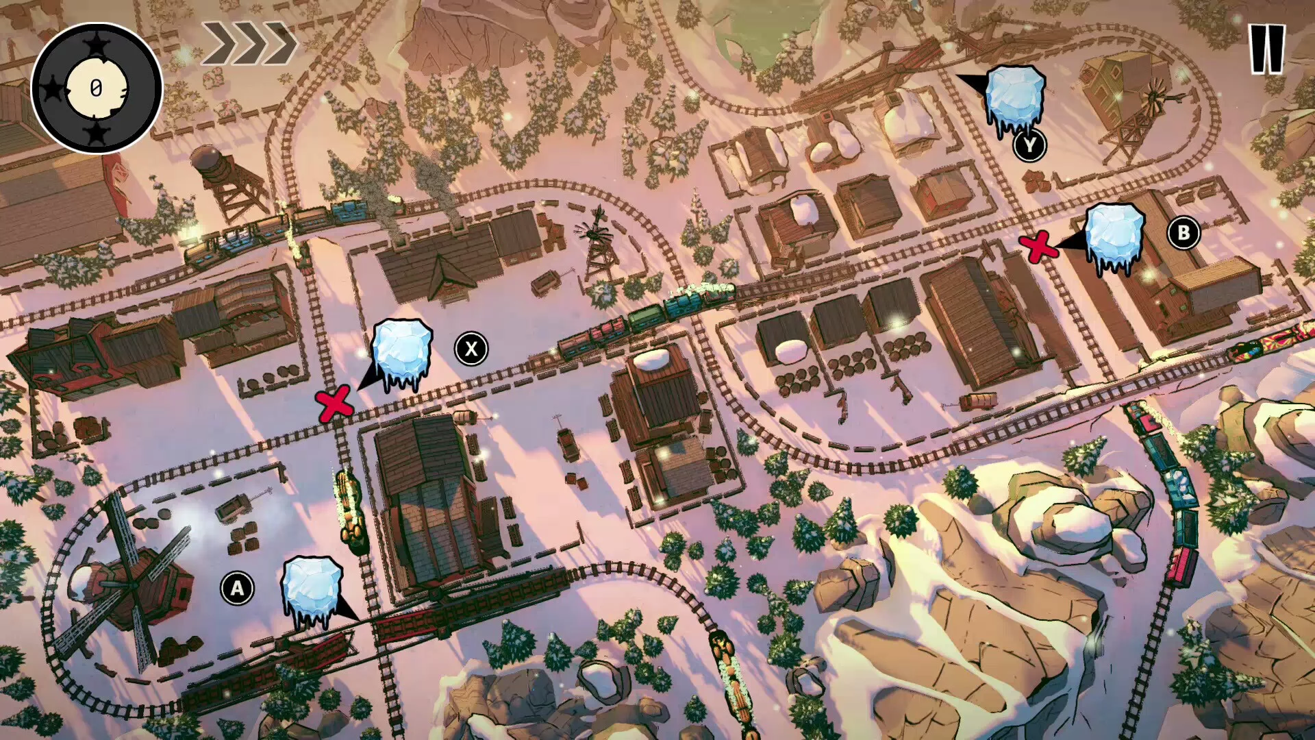 Изображение игры: Train Traffic Manager