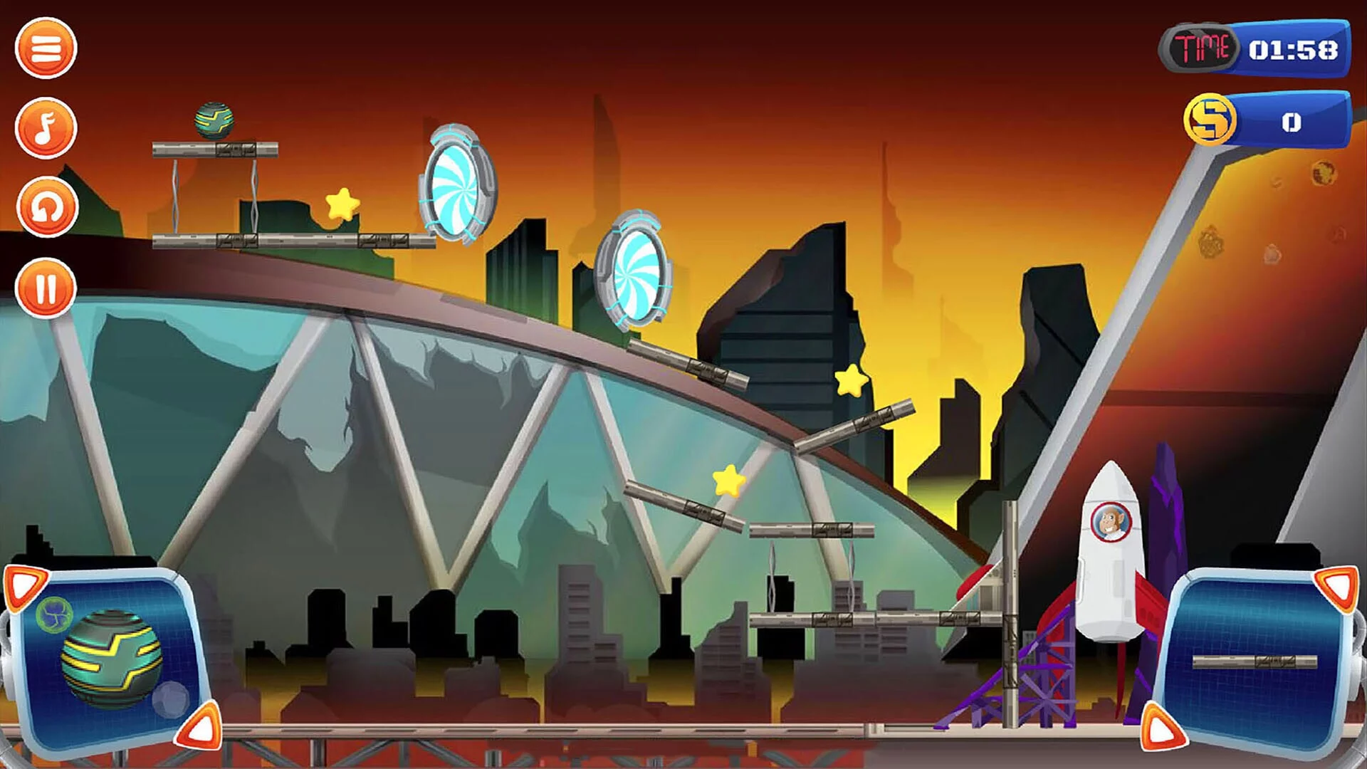 Изображение игры: Space Chimp